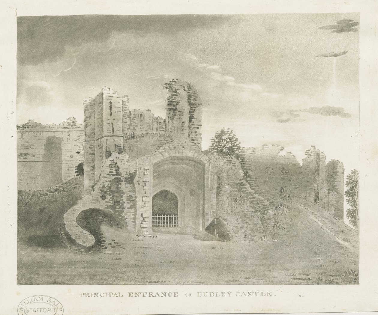 Château de Dudley - Entrée principale - School English