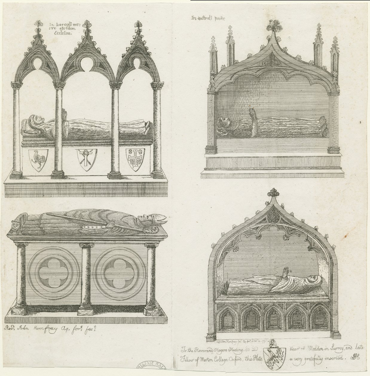 Cathédrale de Lichfield - Tombeaux - School English