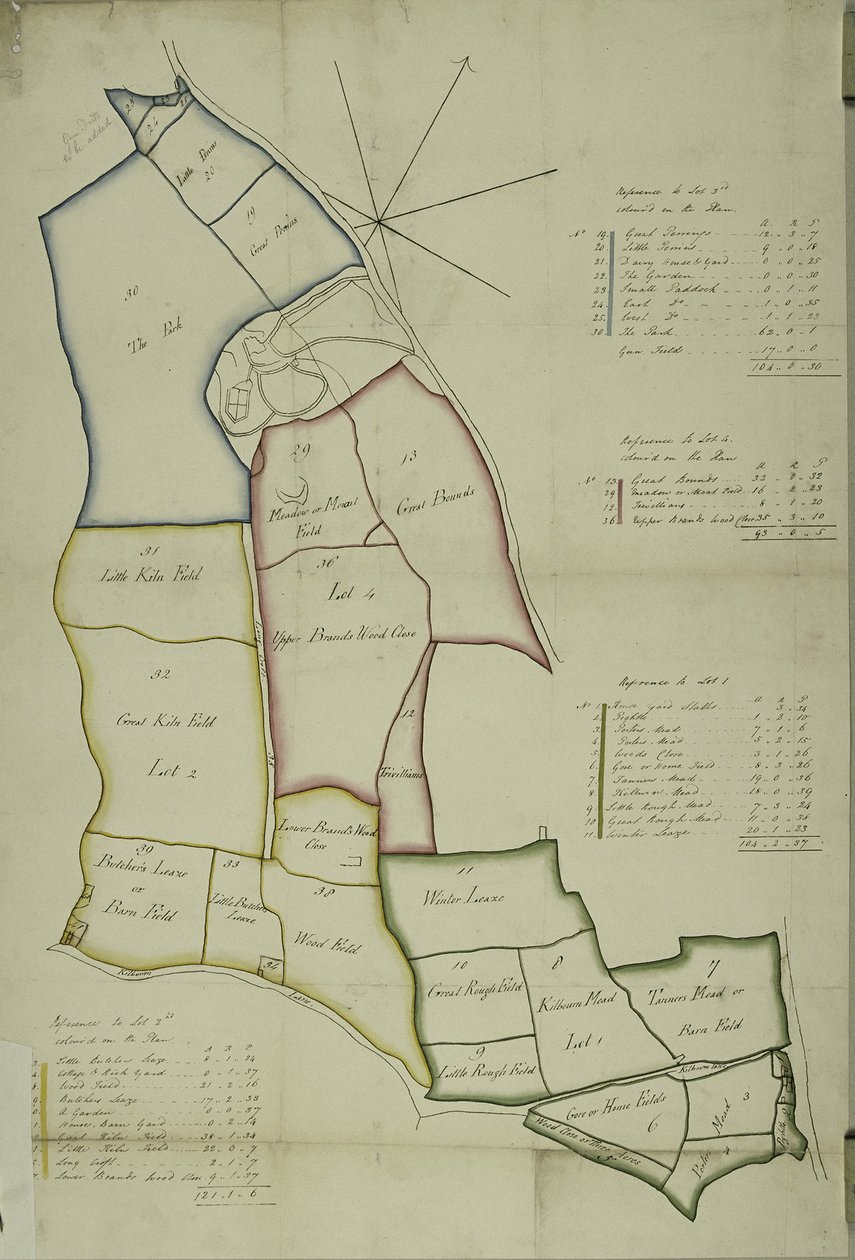 Carte de Willesden, Londres - School English