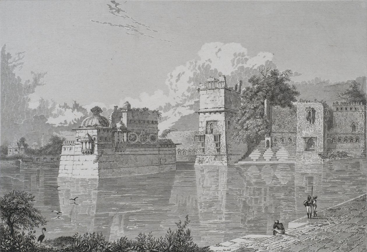 Palais de Ranee Bheem et Pudmundi à Cheetore (Chitor, État d
