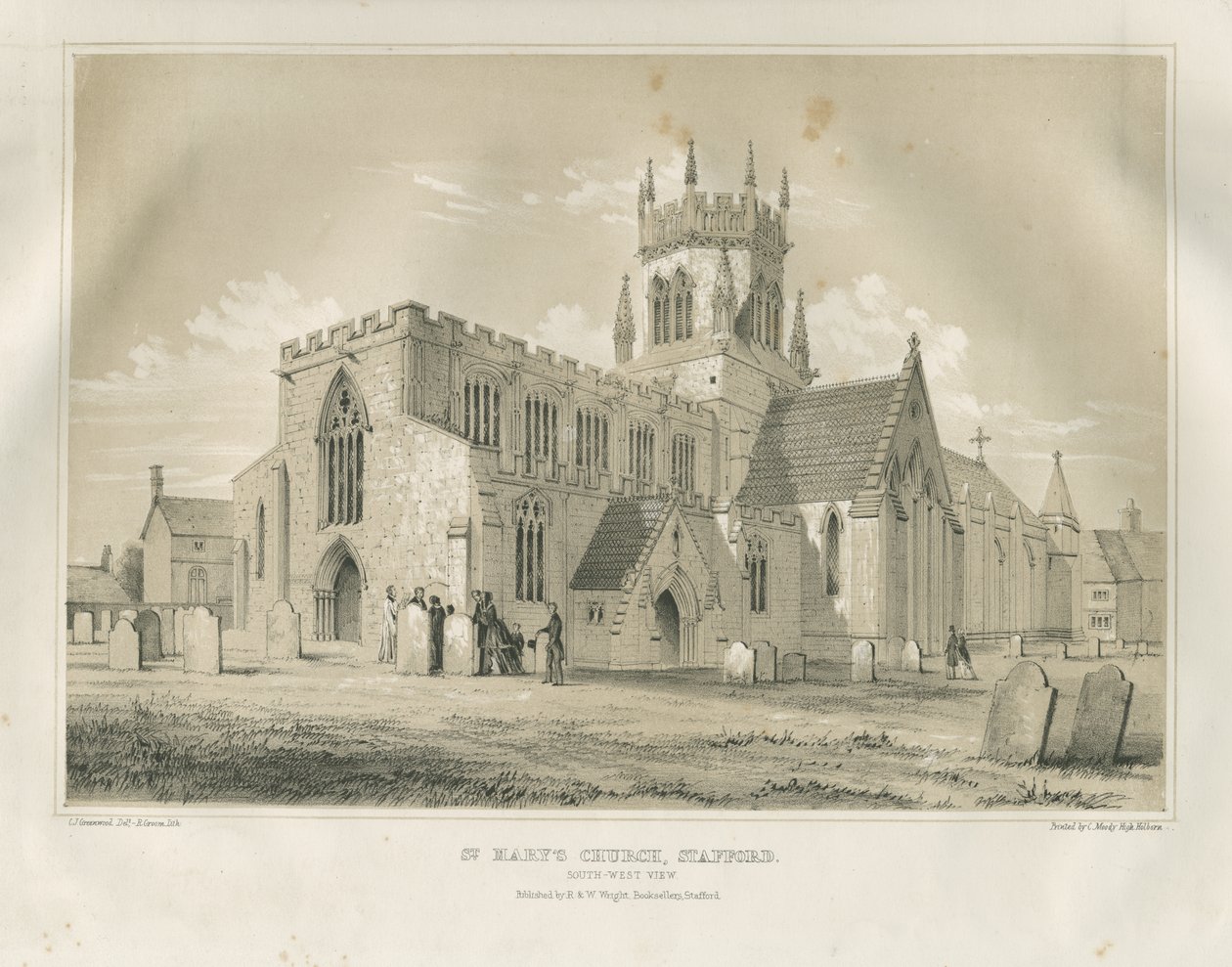 Stafford - Église St. Mary - School English