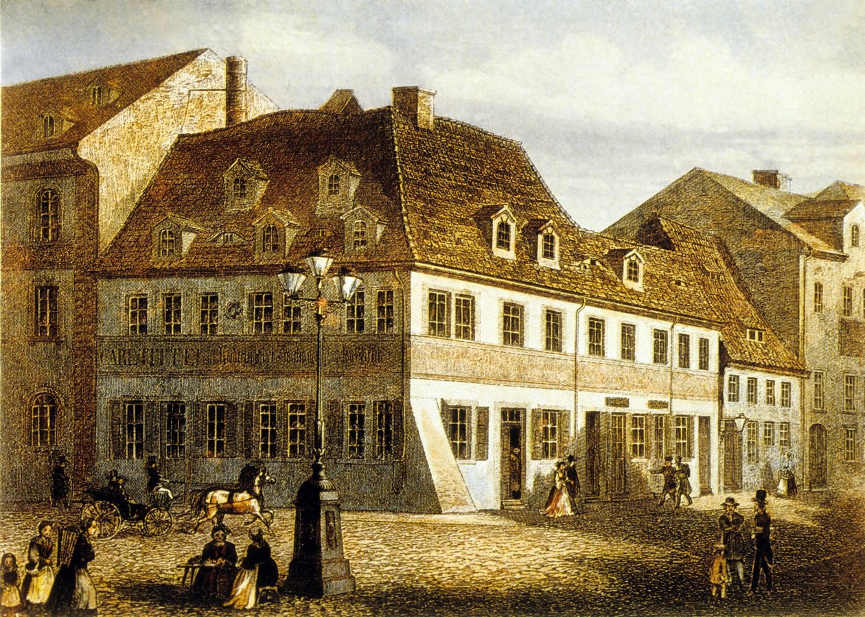 Lieu de naissance du compositeur Robert Schumann à Zwickau, Saxe - School German