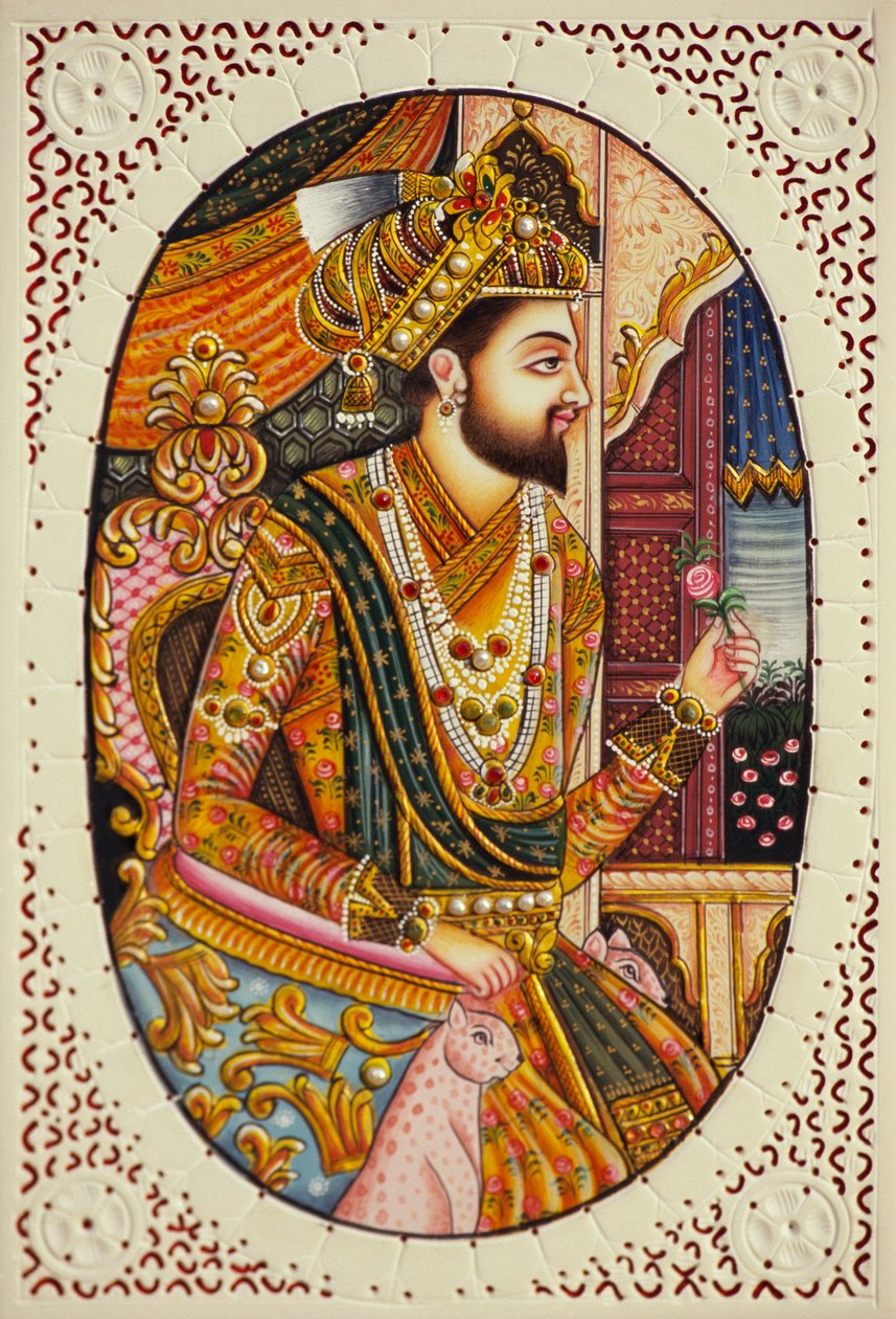 Empereur moghol Shah Jahan - School Indian