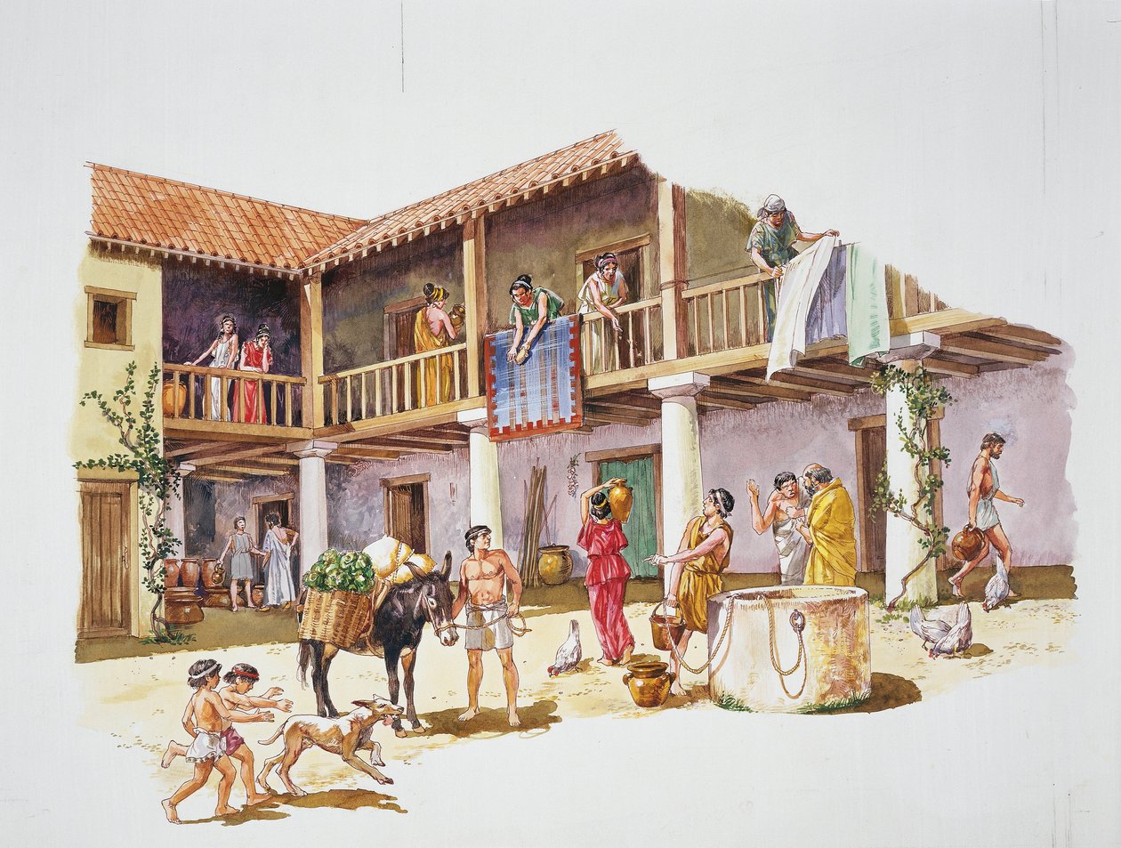 Athènes antique - reconstruction d