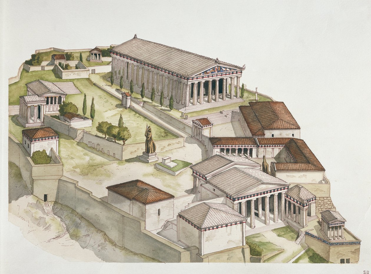 Athènes antique - reconstruction de l