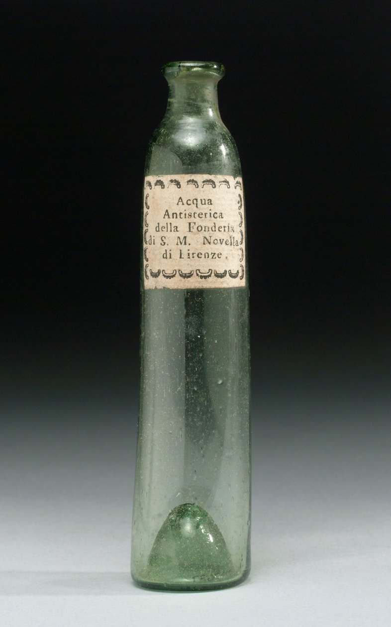 Bouteille ayant contenu de l