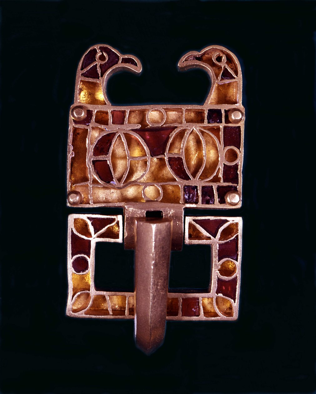 Fibule gothique. 6ème siècle après J.-C. Milan, Musée du Château - School Italian