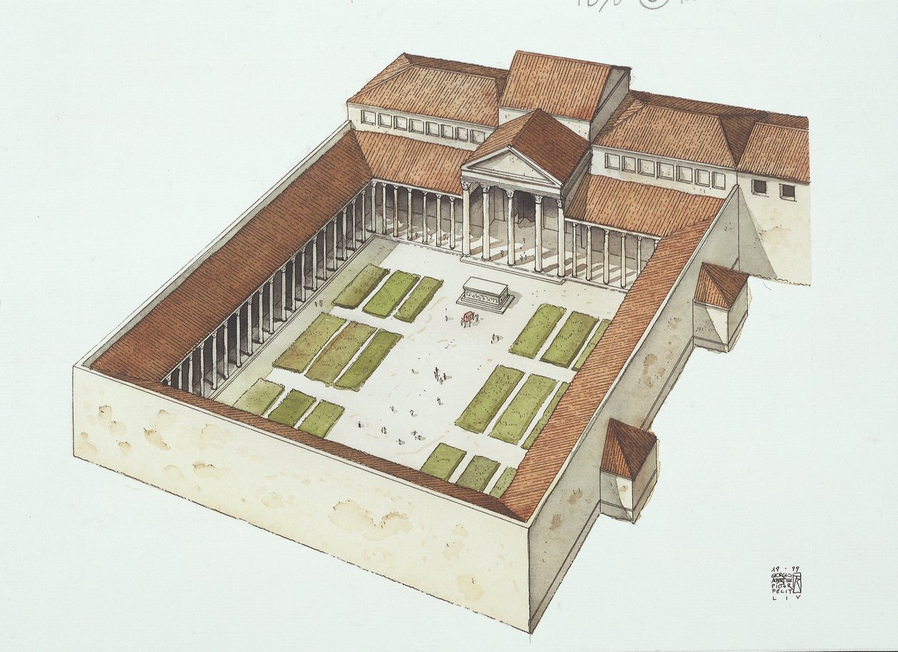 Forum reconstruit par Titus Flavius Vespasianus - School Italian