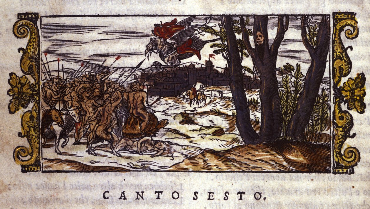 Ruggiero est emporté par l