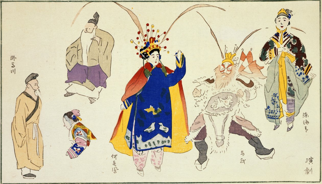 Personnages théâtraux, de 