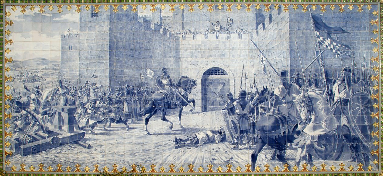 La Légende de Gil Paes (XIVe siècle), Capitaine Général de Torres Nova (Portugal) - Lors de l