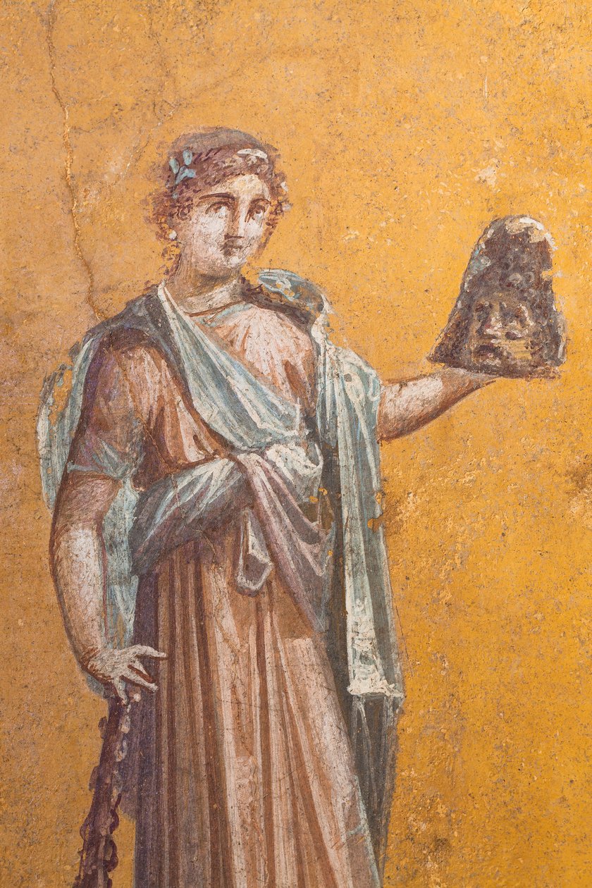 Melpomène, Pompéi - School Roman
