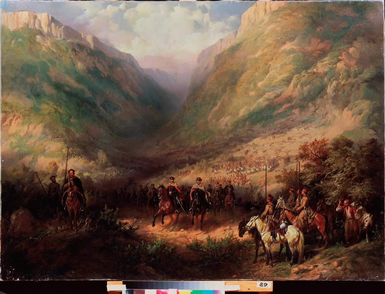 Empereur Alexandre II (1818-1881), XXe siècle (huile sur toile) - School Russian
