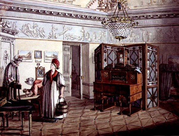 Nursery néoclassique à Saint-Pétersbourg - School Russian