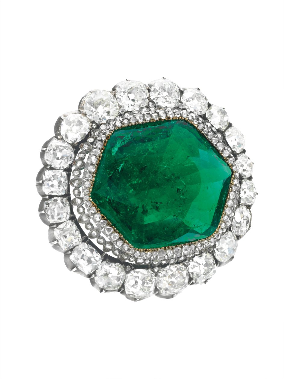 Broche de Catherine la Grande, milieu du 18e siècle - School Russian
