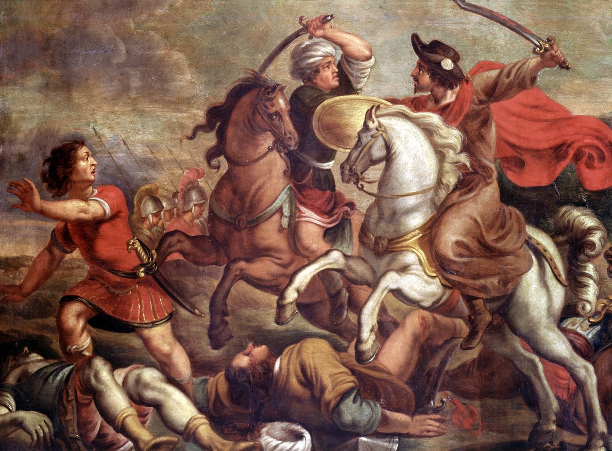 Apparition de Saint Jacques le Majeur à la bataille de Clavijo - School Spanish