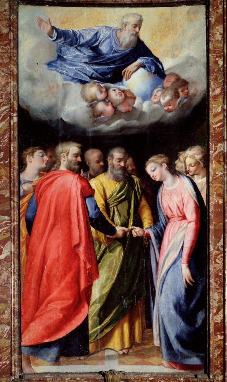 Le Mariage de la Vierge - Scipione Pulzone
