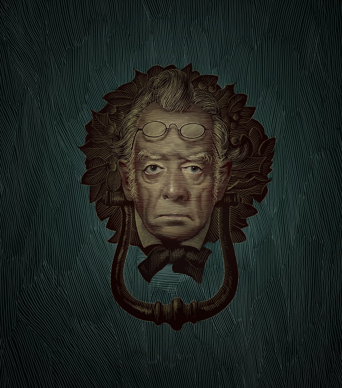 Jacob Marley, 2019 (planche à gratter, colorisée numériquement) - Scott McKowen