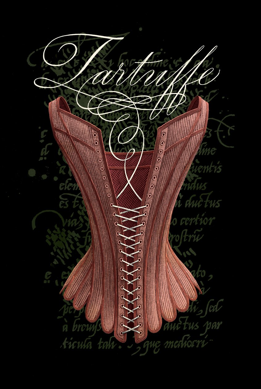 Tartuffe, 2002 (scratchboard, colorisé numériquement) - Scott McKowen