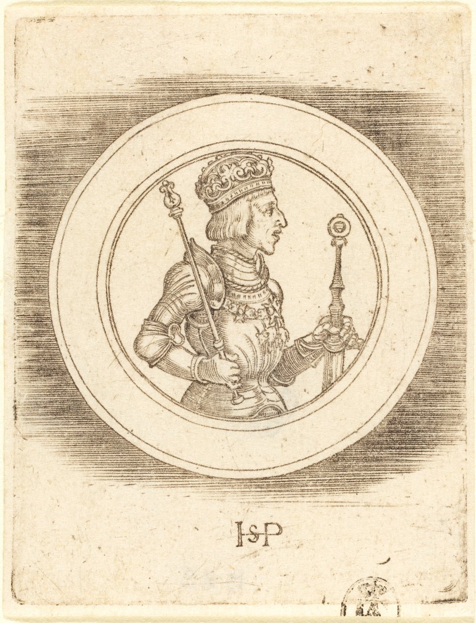 Médaille du Roi Ferdinand de Hongrie et de Bohême - Sebald Beham