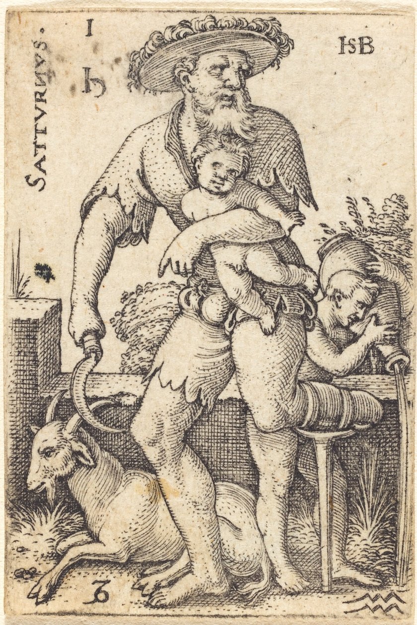 Saturne - Sebald Beham