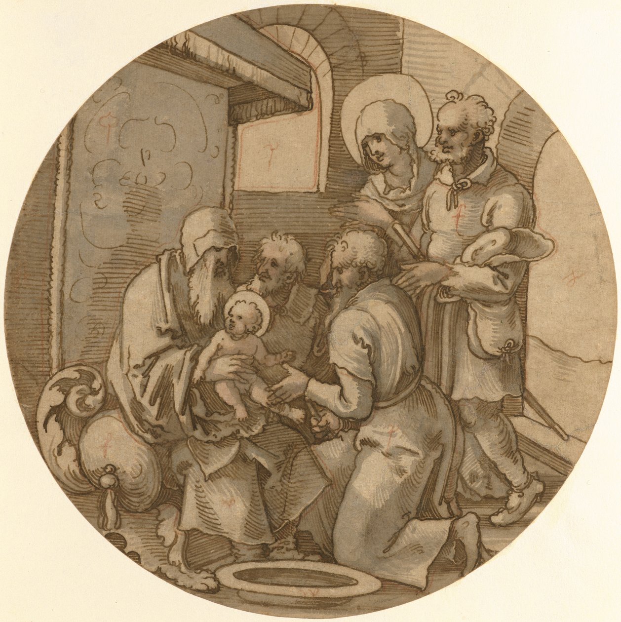 La circoncision - Sebald Beham