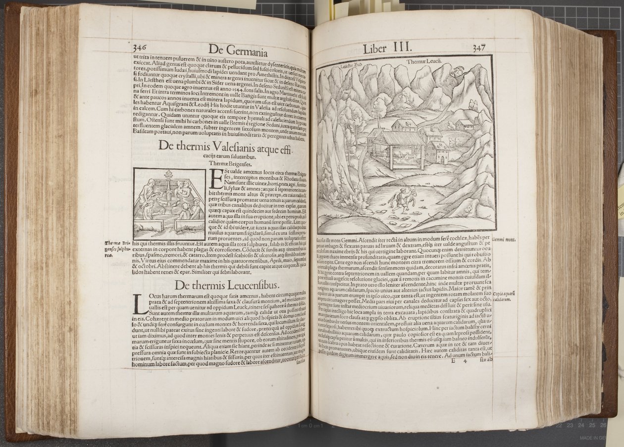 Cosmographia, Fol 346-347, 1544 - Sebastian Munster