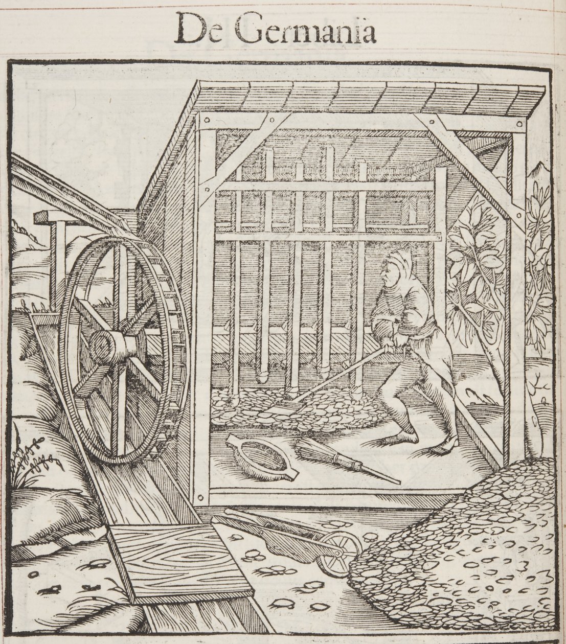 Cosmographia, détail de Fol 43 - Sebastian Munster
