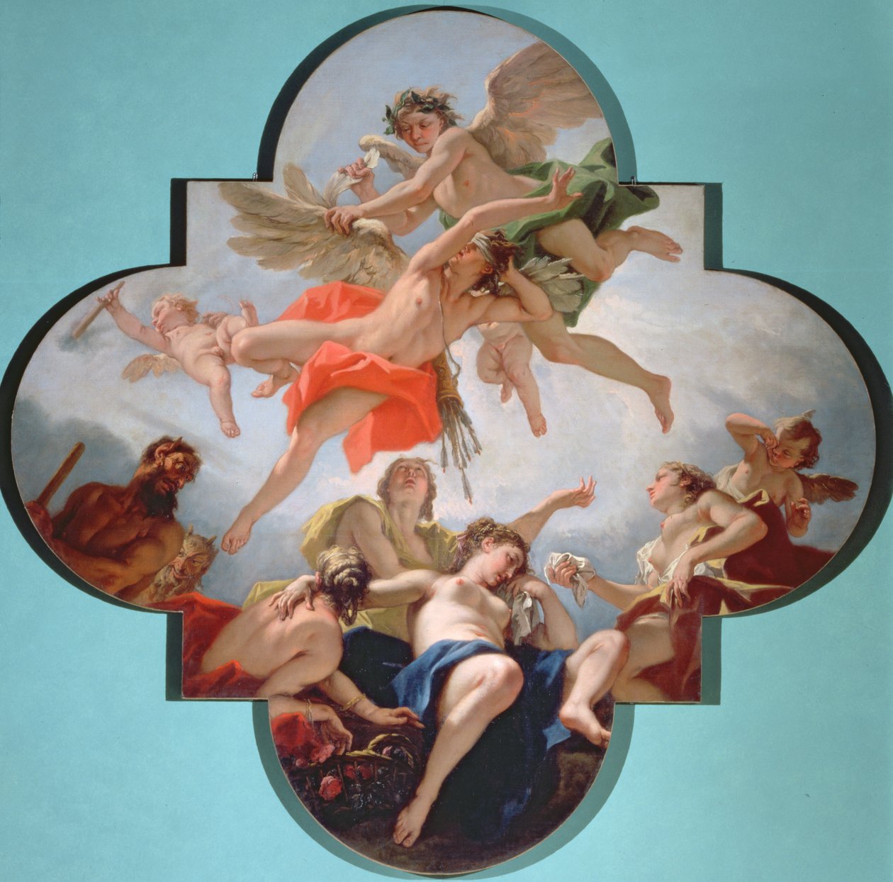 La Punition de Cupidon - Sebastiano Ricci