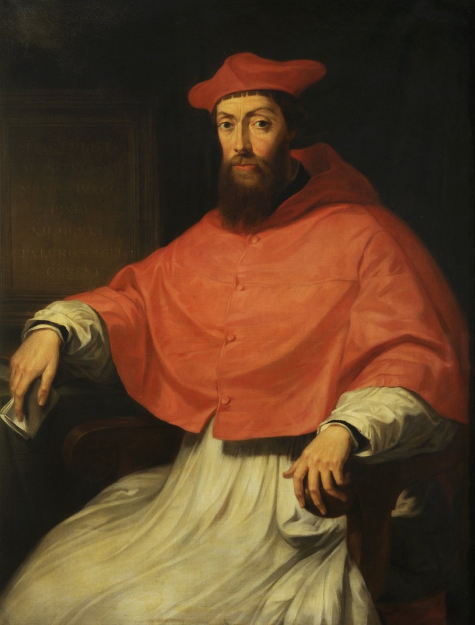 Cardinal Reginald Pole - Sebastiano del Piombo
