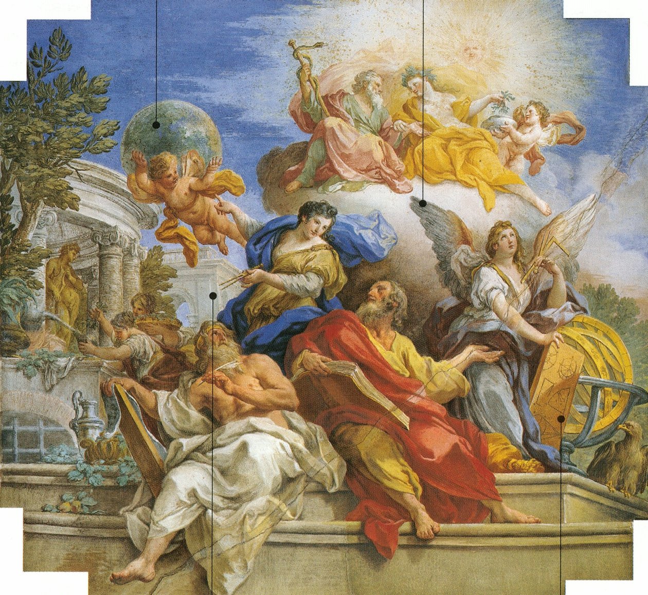 Allégorie de la science - Sebastiano Conca