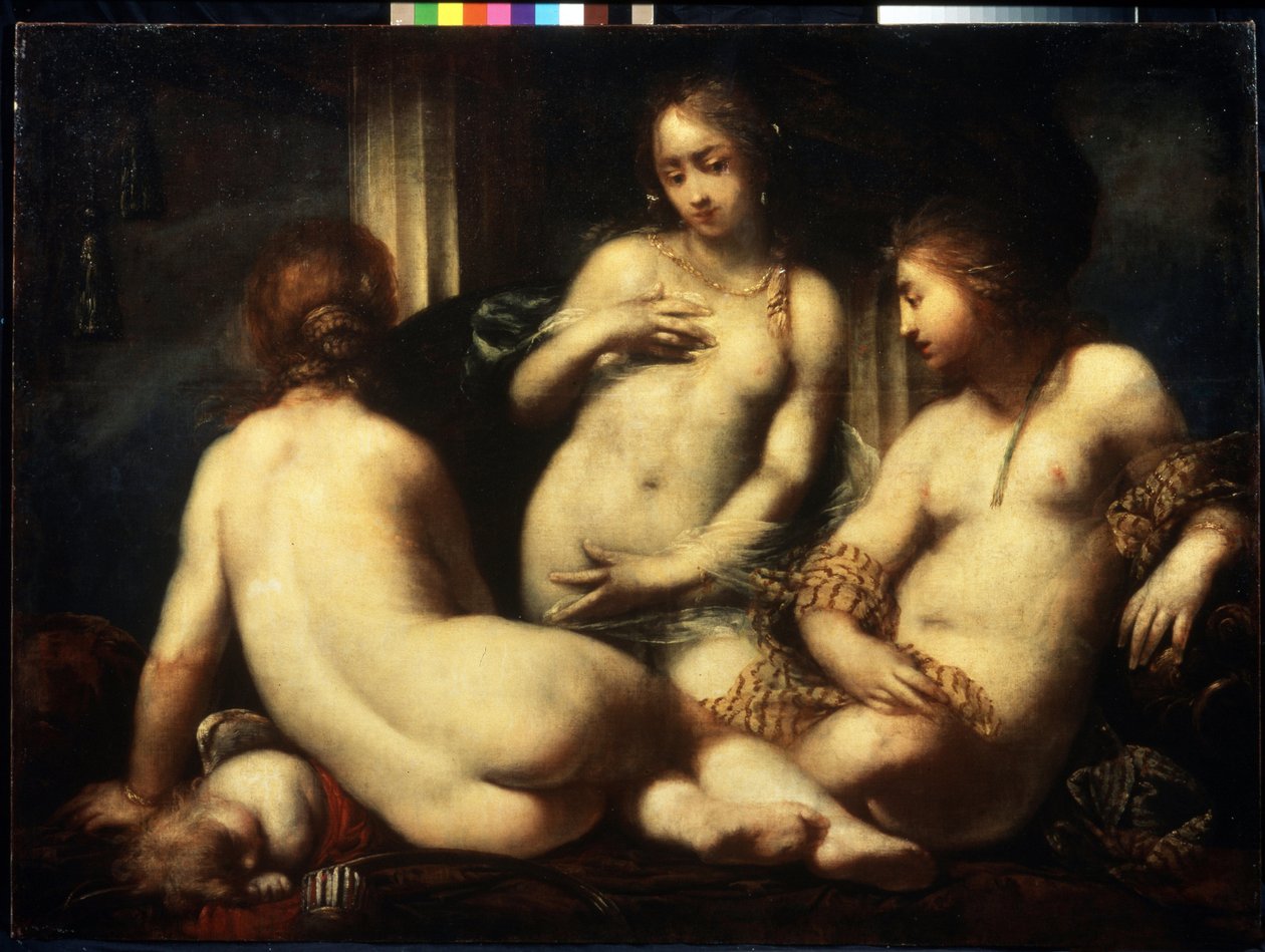 Les trois grâces - Sebastiano Mazzoni