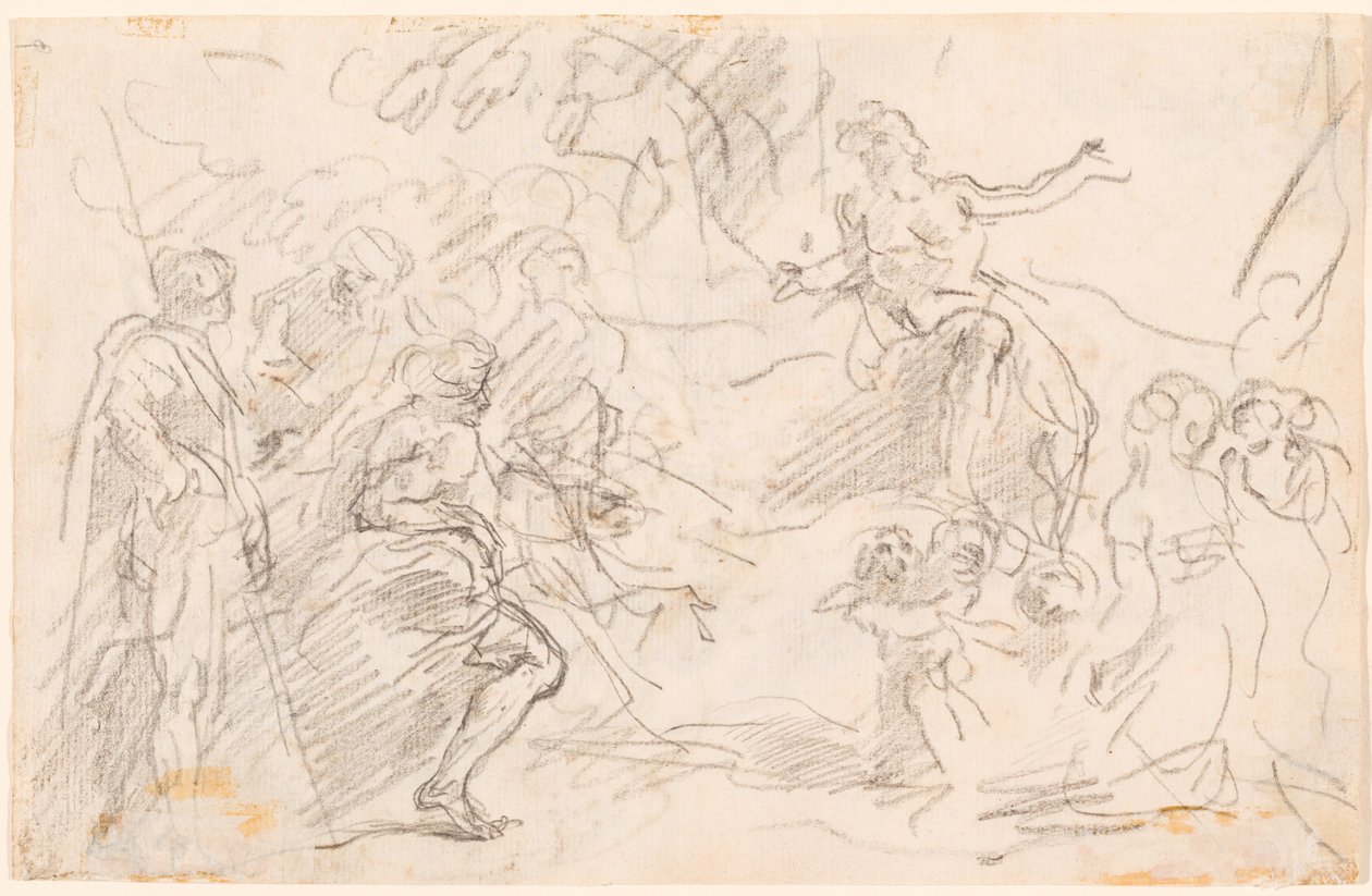 Scène biblique [verso] - Sebastiano Ricci