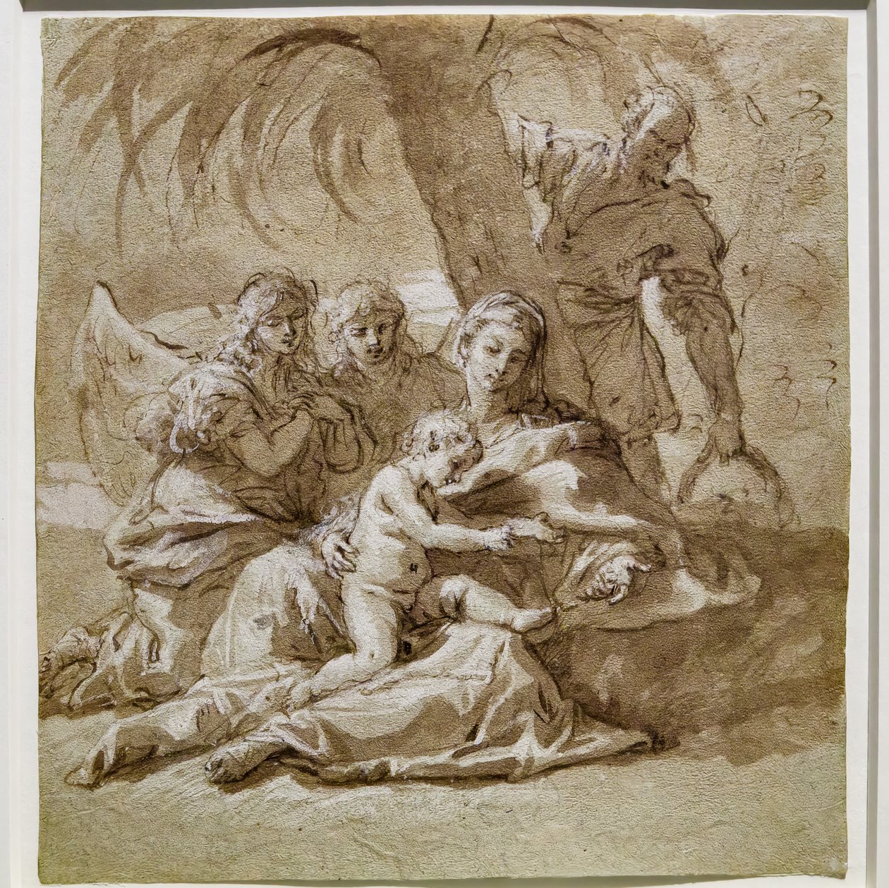 Repos pendant la fuite en Égypte - Sebastiano Ricci