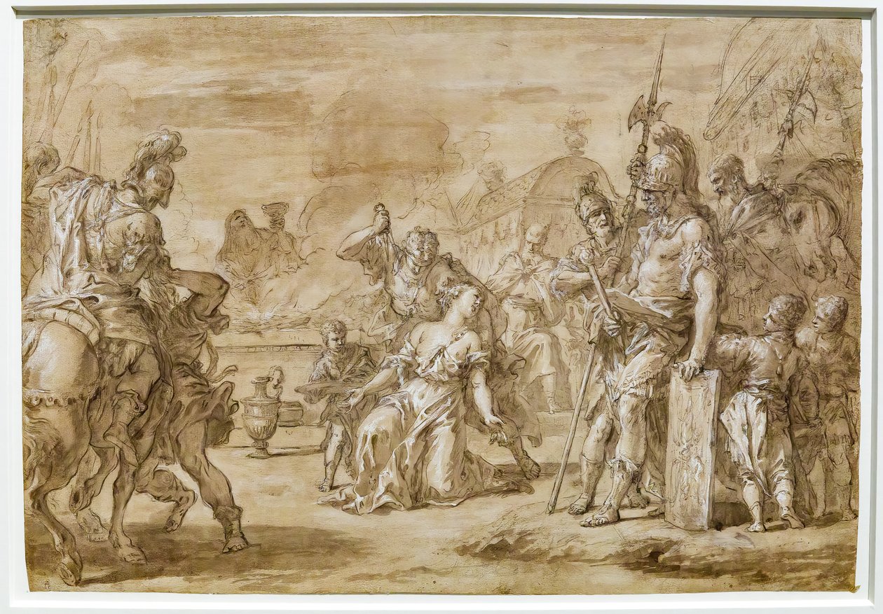 Sacrifice de Polyxène - Sebastiano Ricci