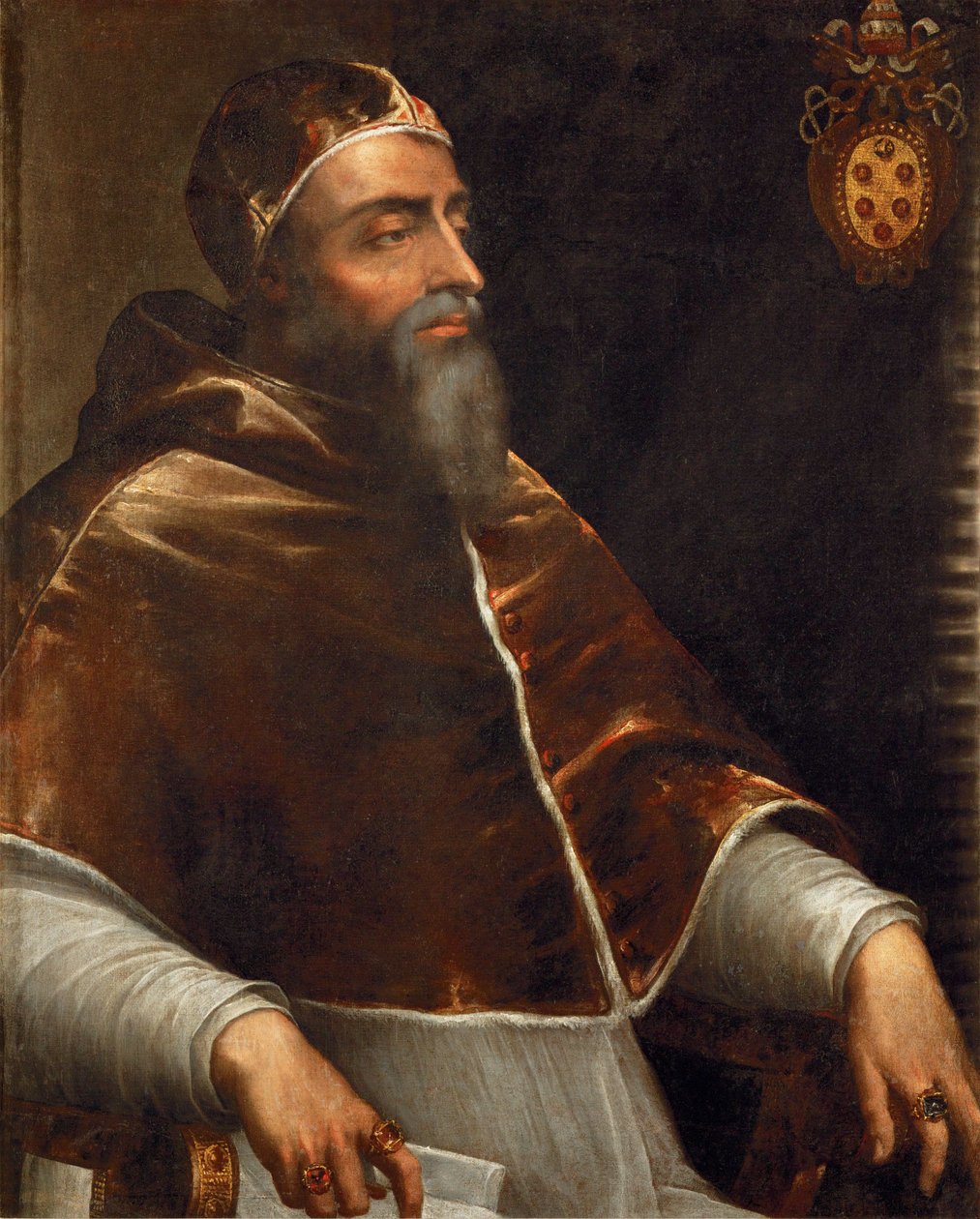 Pape Clément VII, Giulio de Medici - Sebastiano del (c.1485-1547) Piombo