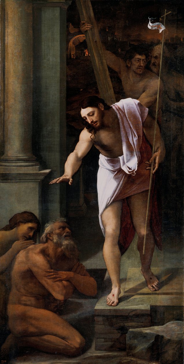 Christ aux limbes - Sebastiano del (c.1485 1547) Piombo