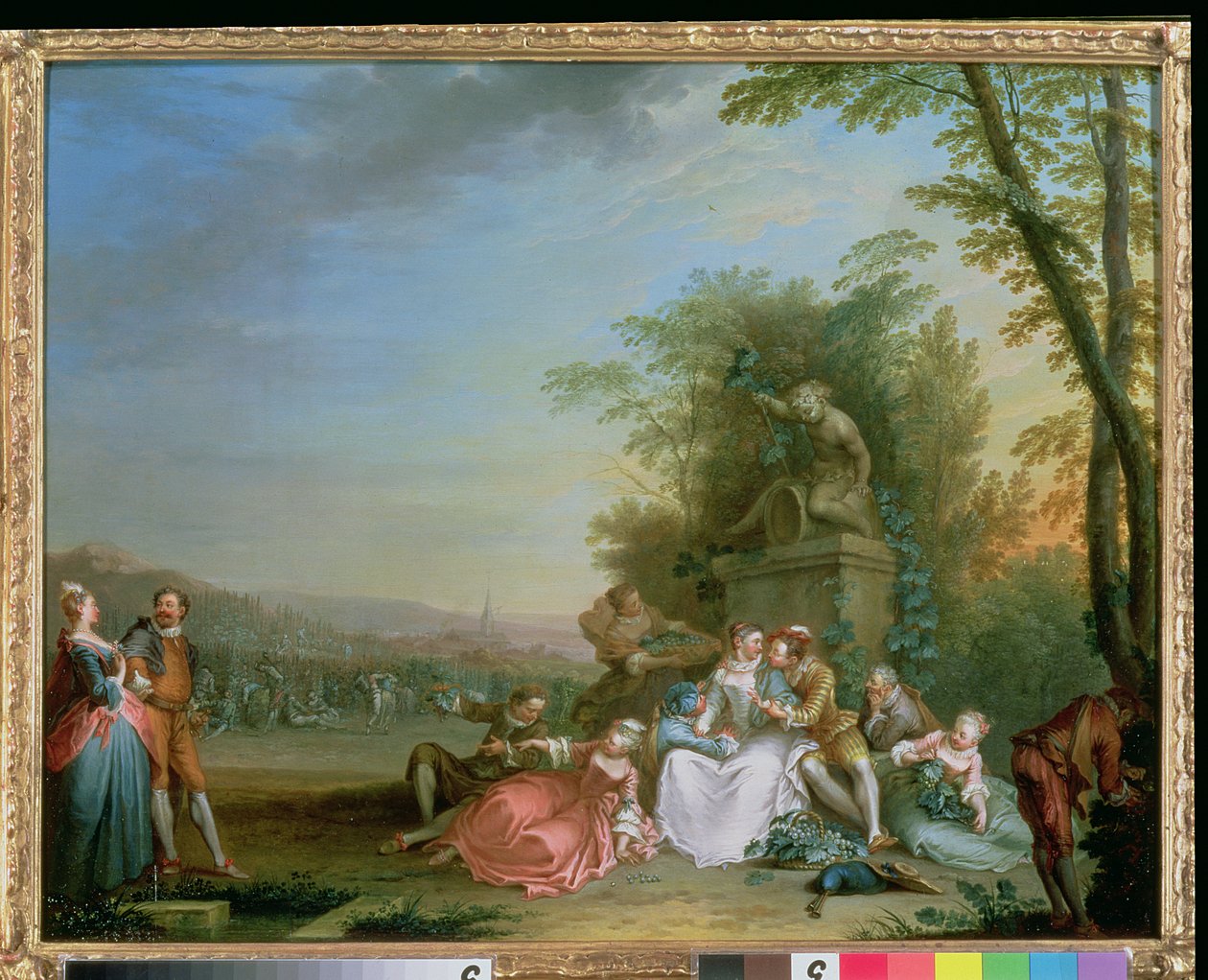 La Récolte des raisins, c.1750 - Sebastien II Le Clerc