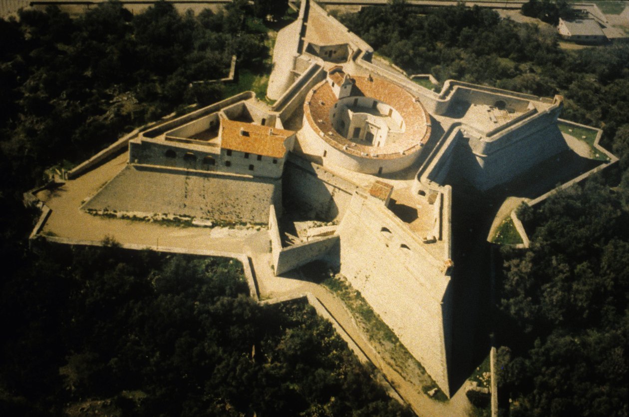 Fort carré à Antibes, fortification de Vauban (17ème siècle) - Sebastien Le Prestre de Vauban