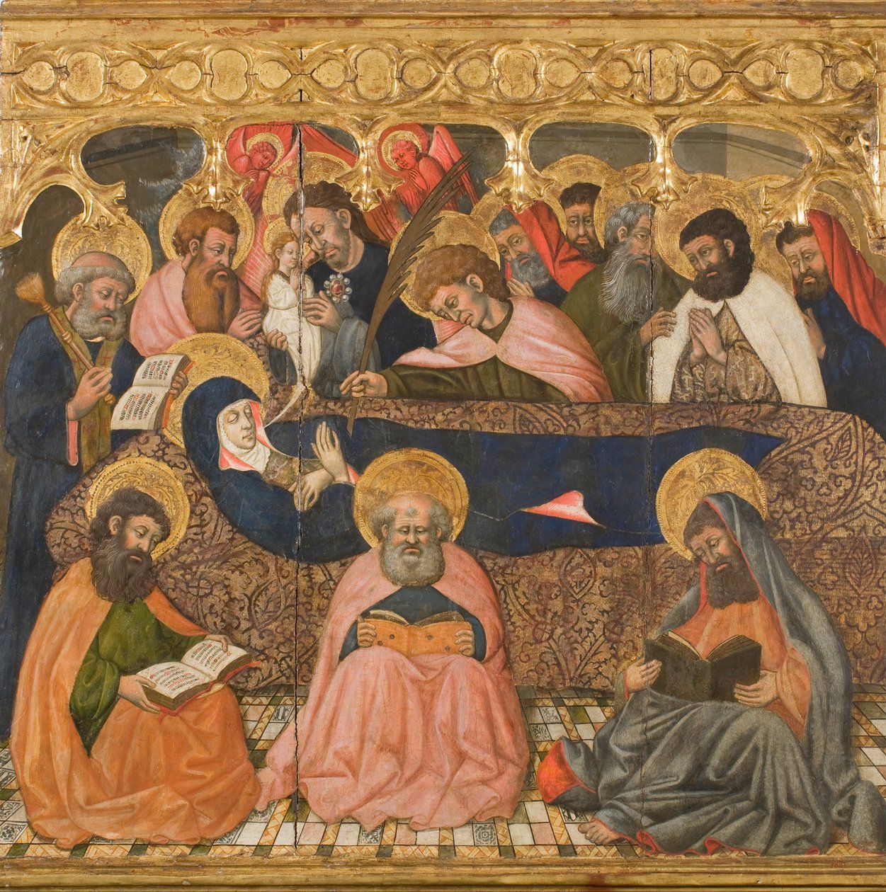 Dormition de la Vierge - Master of Estopiñán