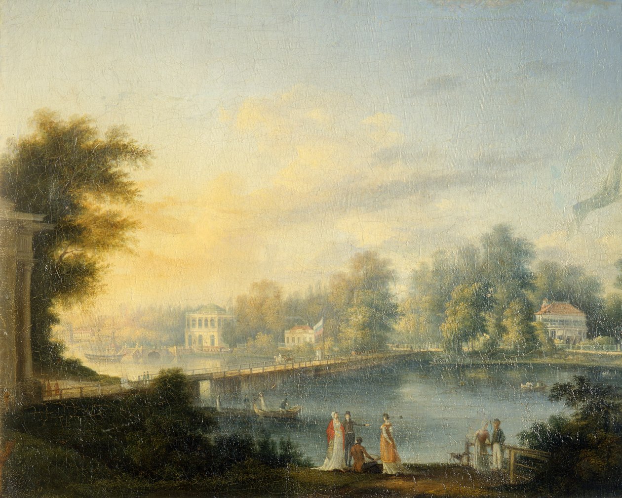 Vue de la Bolshaya Neva et de la Stroganov Dacha, 1804 - Semen Fedorovich Shchedrin