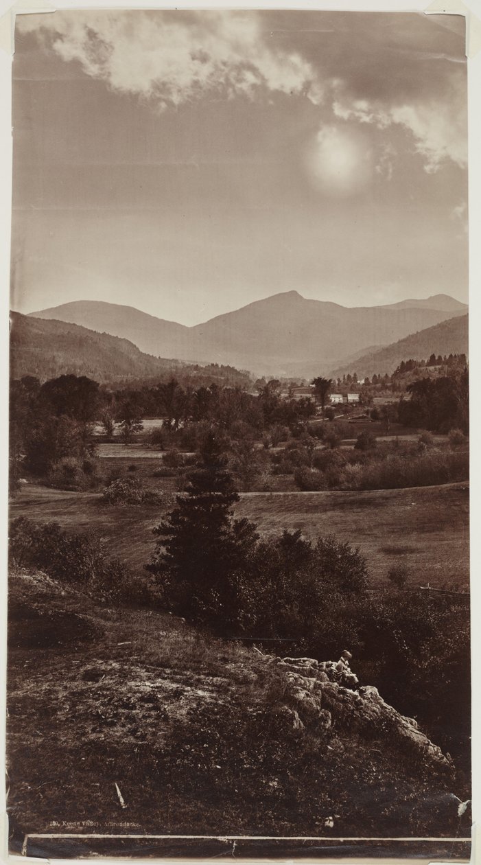 Vallée de Keene, Adirondacks (tirage à l