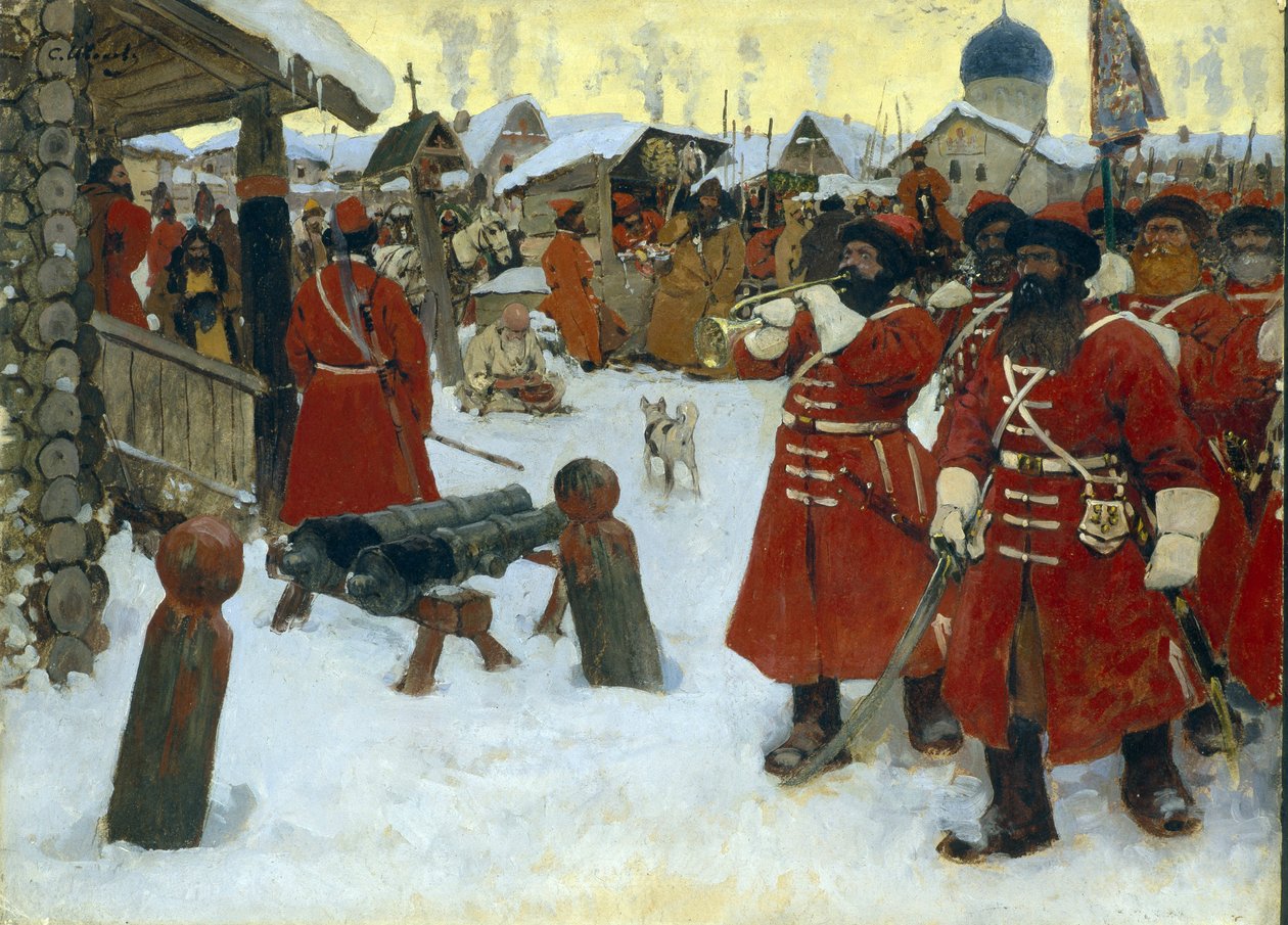 La troupe des streltsy - Sergei Ivanovich Gribkov