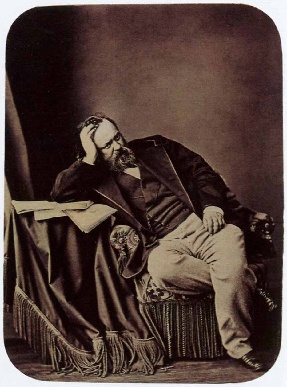 Alexandre Herzen, écrivain et penseur russe, 1861 - Sergei Lvovich Levitsky