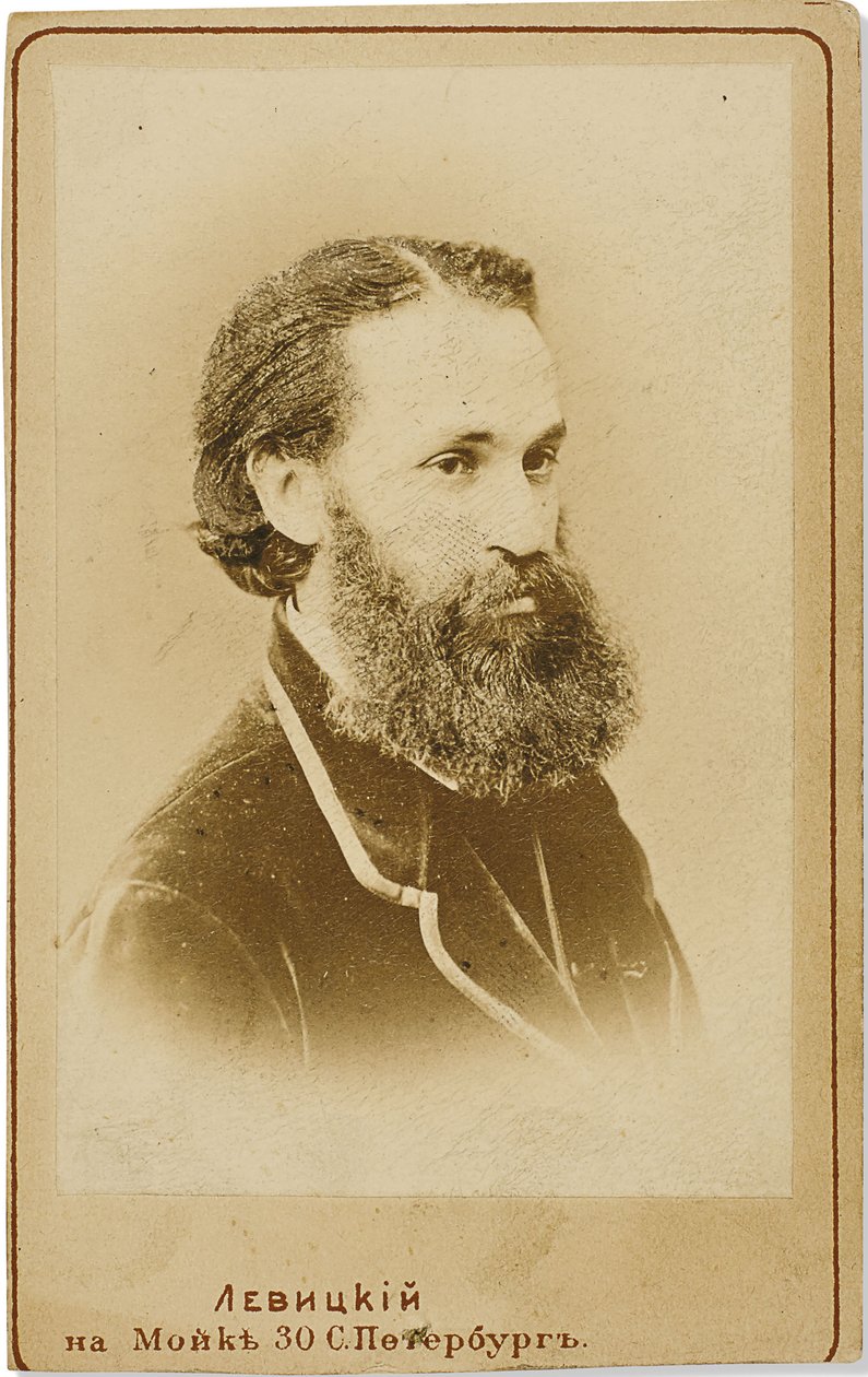 Portrait du violoncelliste Karl Yulievich Davidov 1838-1889, vers 1875 - Sergei Lvovich Levitsky