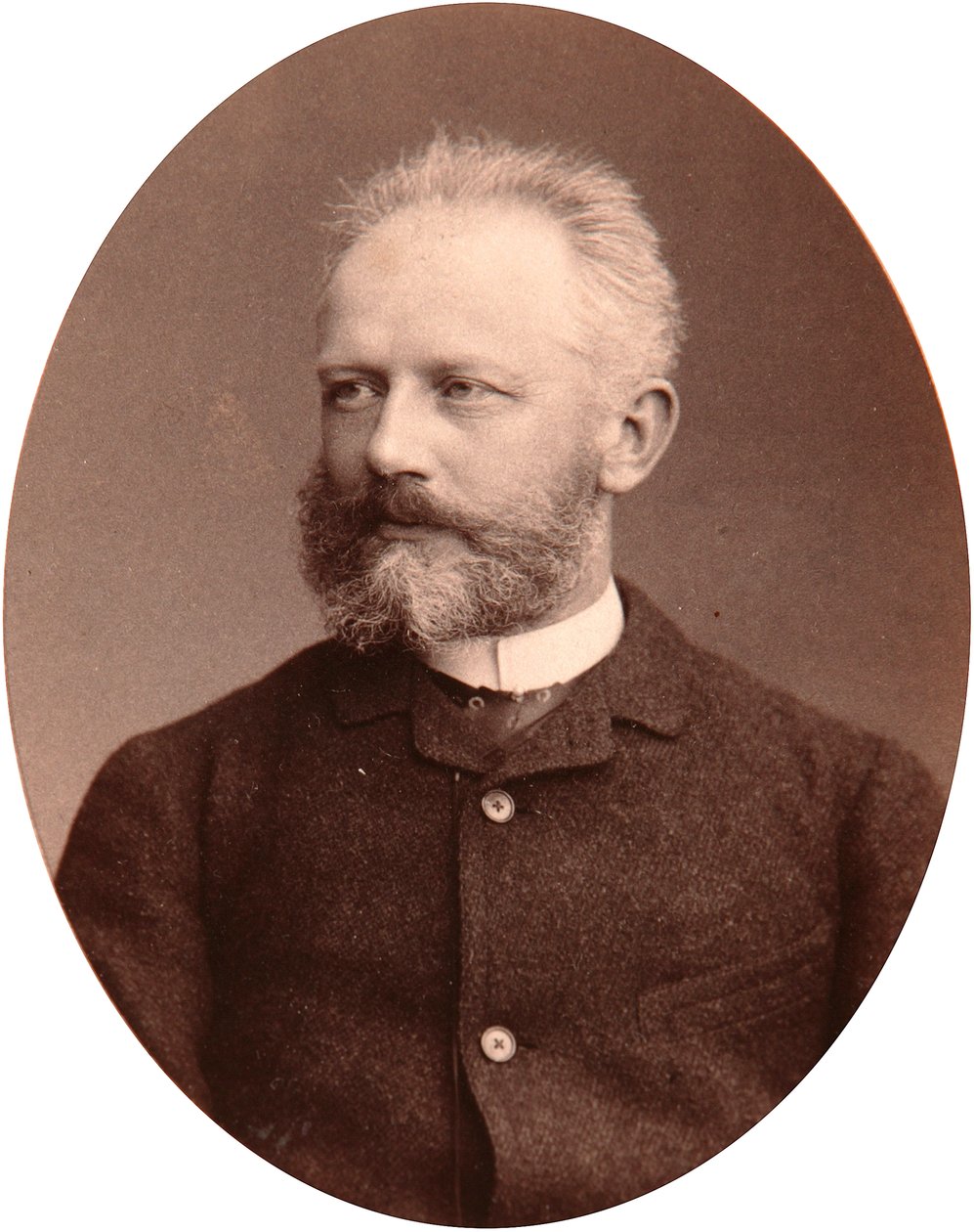 Portrait du compositeur Piotr Tchaïkovski - Sergei Lvovich Levitsky