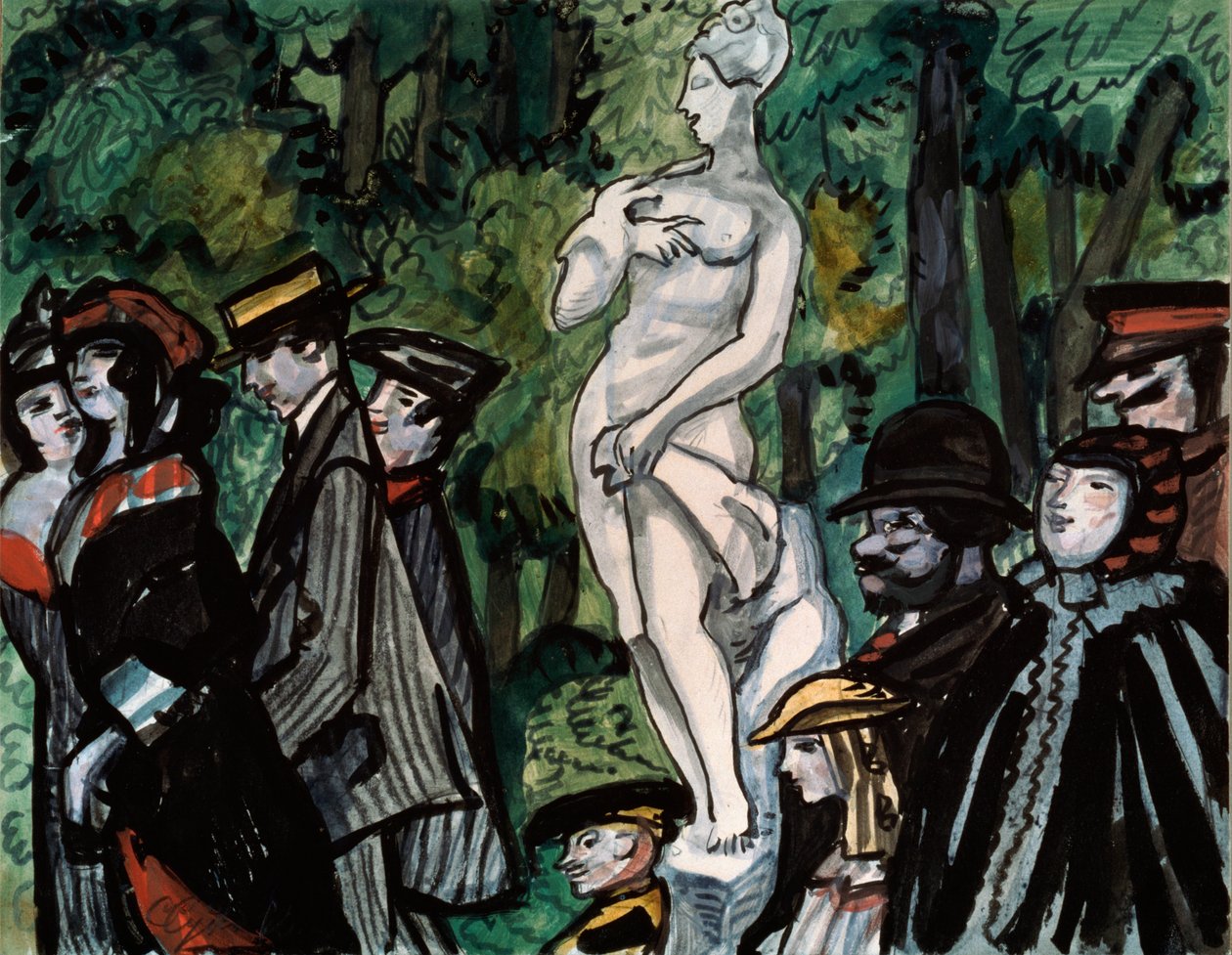 Dans le jardin d
