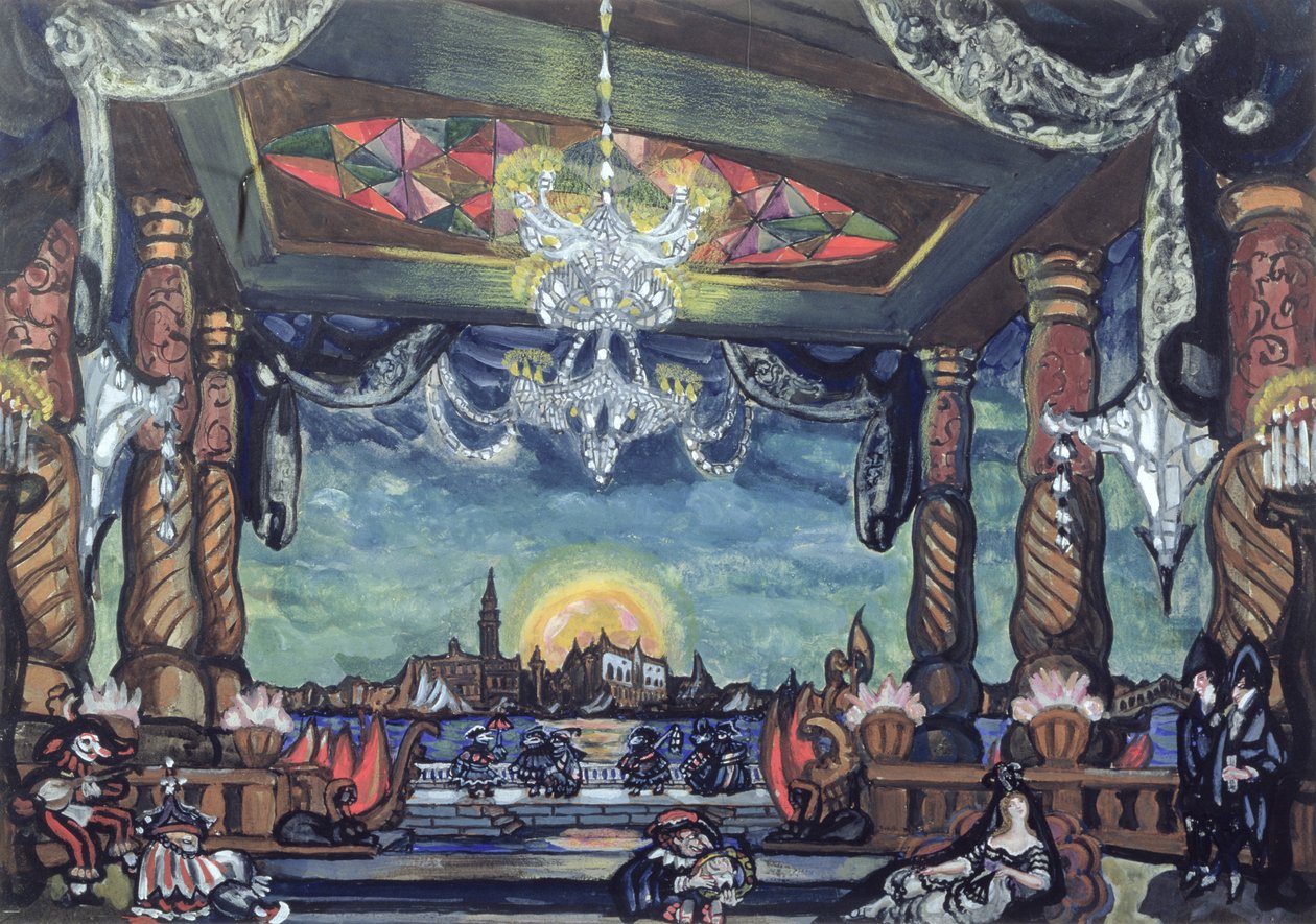Décor de scène pour 