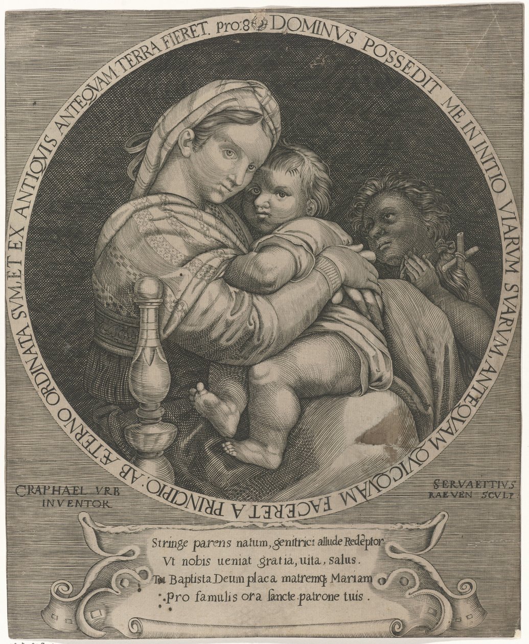 Madonna della sedia - Servatius Raeven
