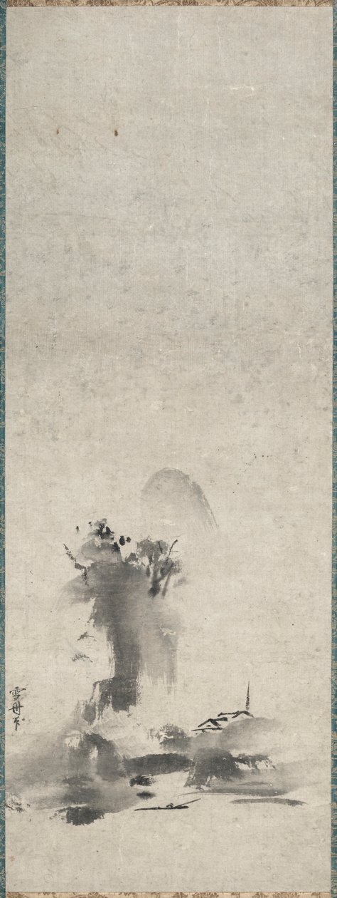 Haboku, Paysage à l